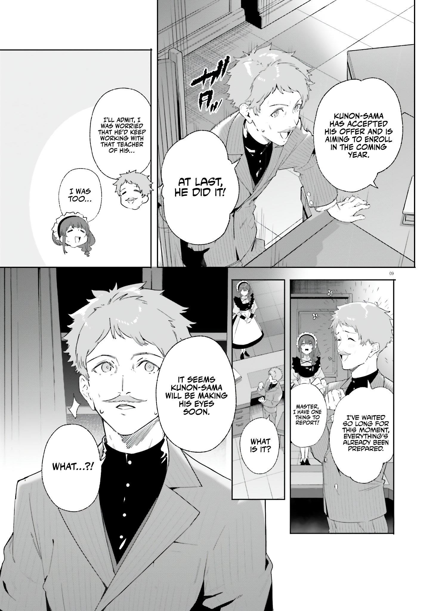 Kunon the Sorcerer Can See Through Chapter 12 - Page 9 in English