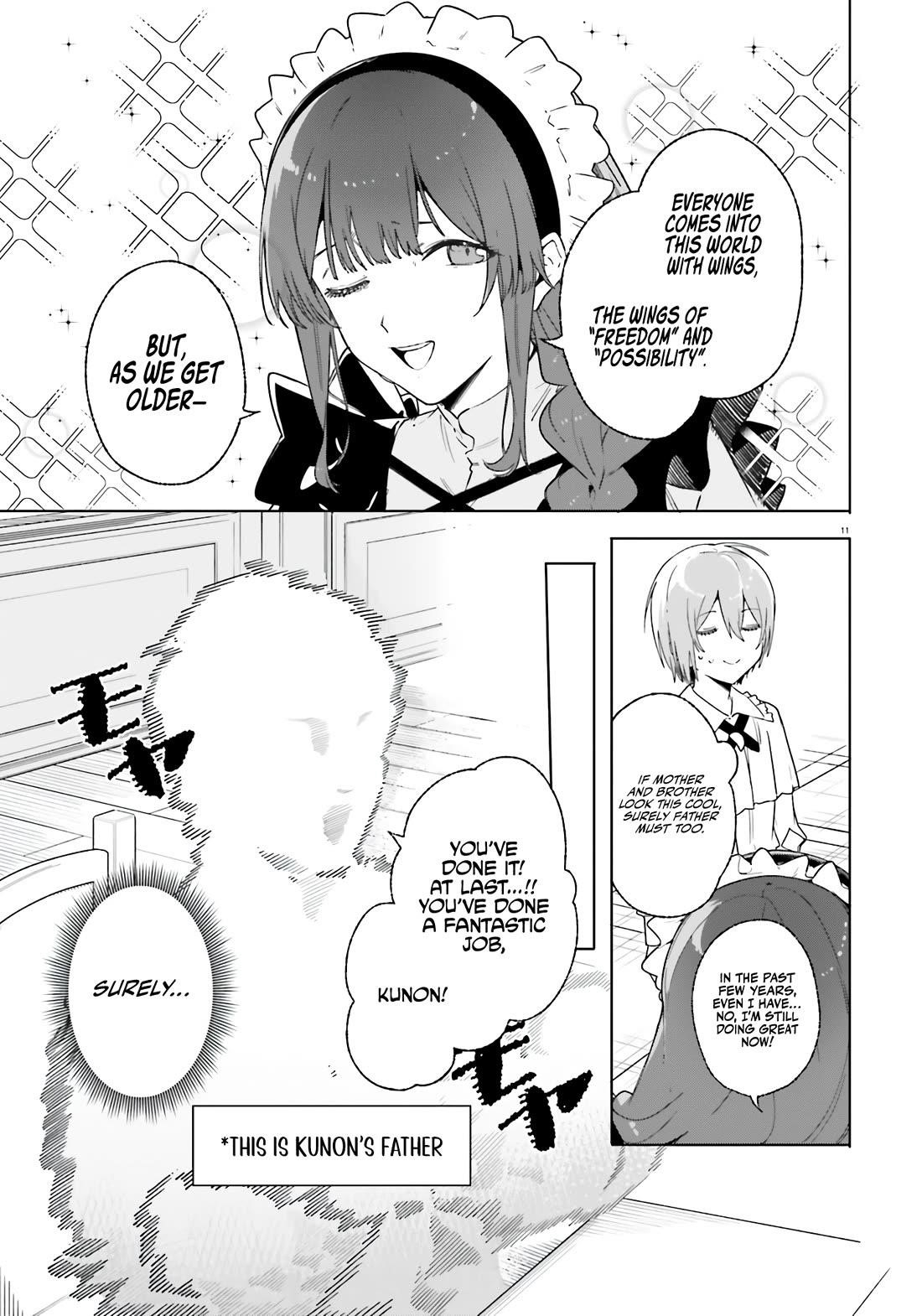 Kunon the Sorcerer Can See Through Chapter 13 - Page 12 in English