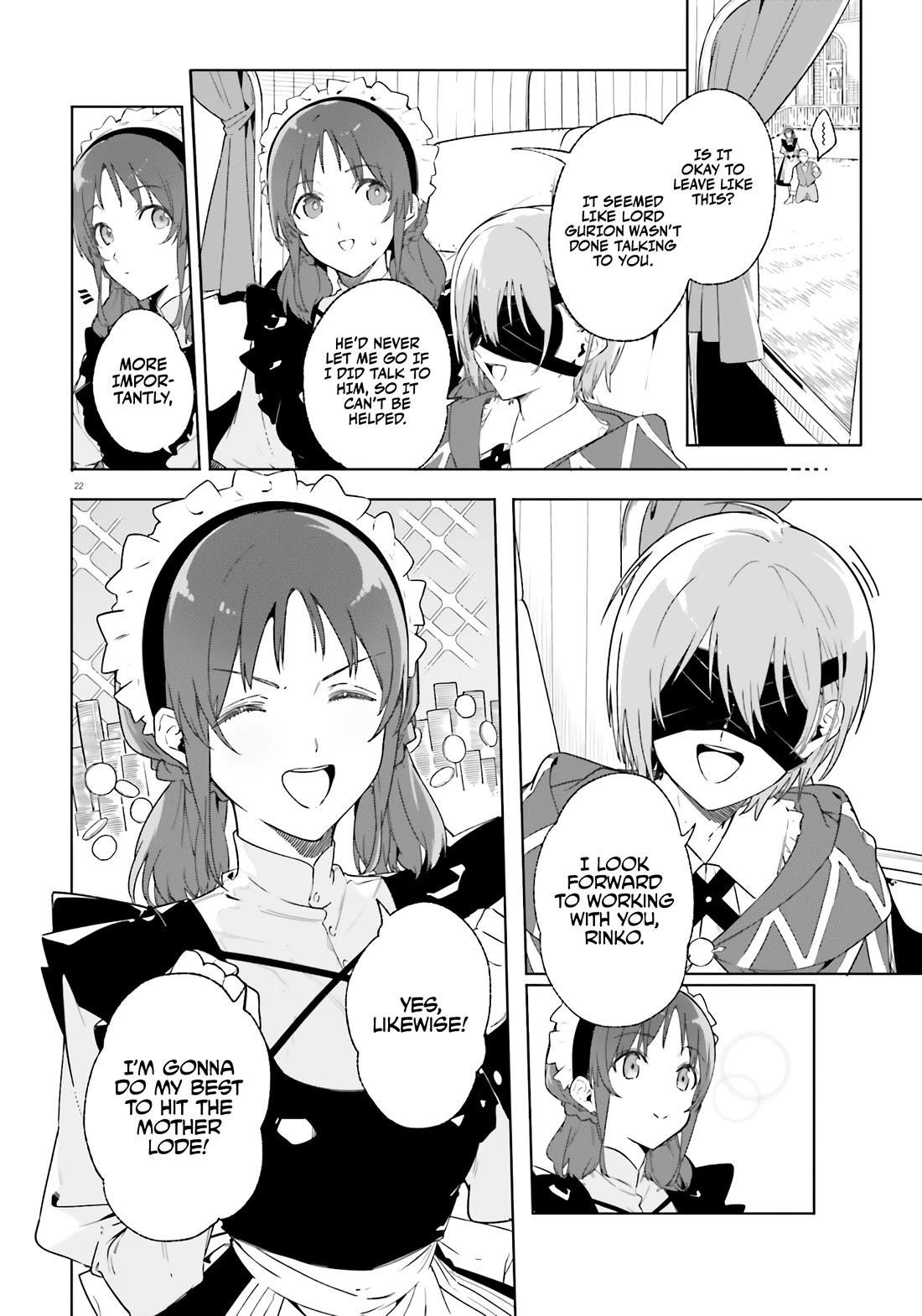 Kunon the Sorcerer Can See Through Chapter 14 - Page 22 in English