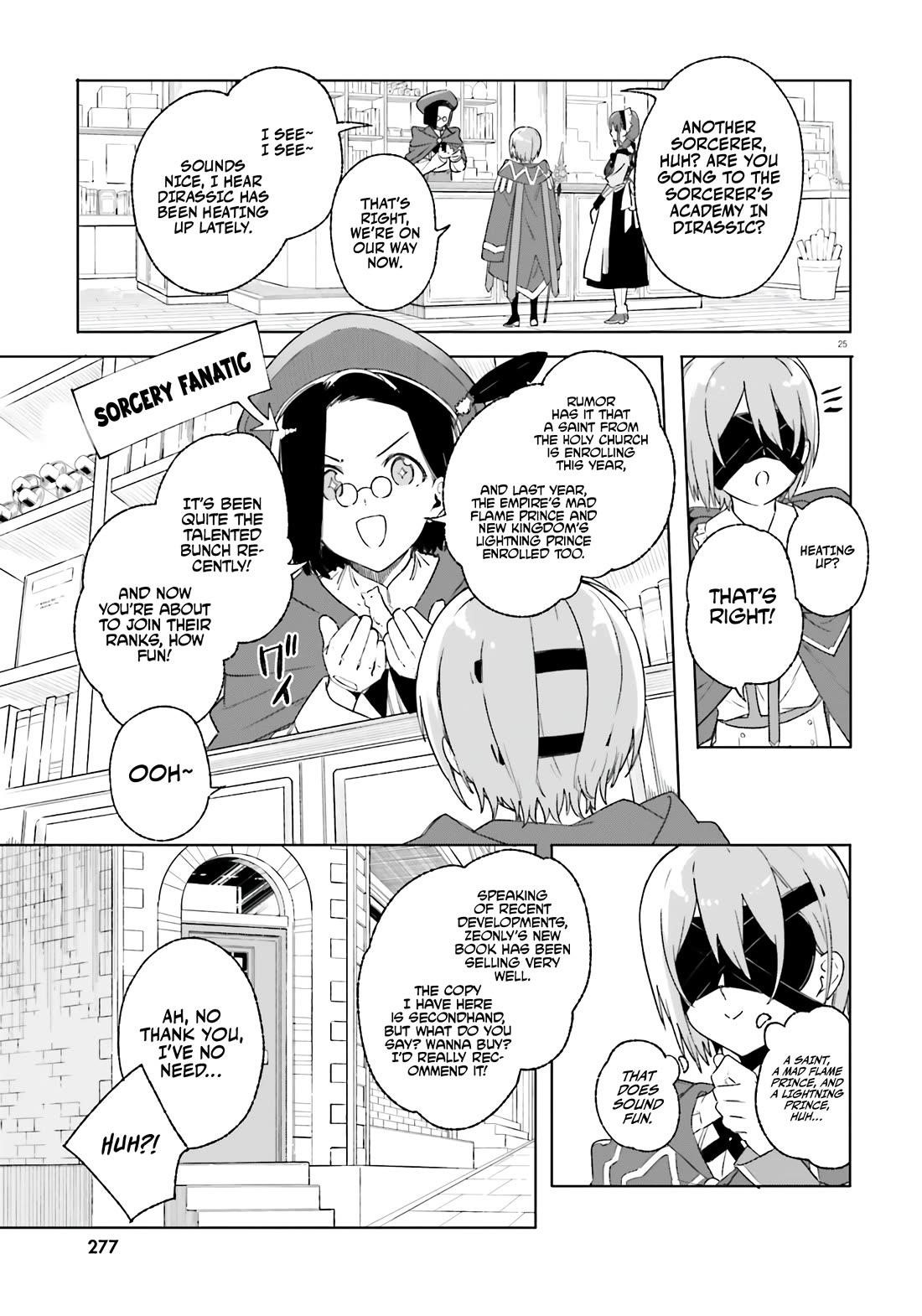 Kunon the Sorcerer Can See Through Chapter 14 - Page 25 in English