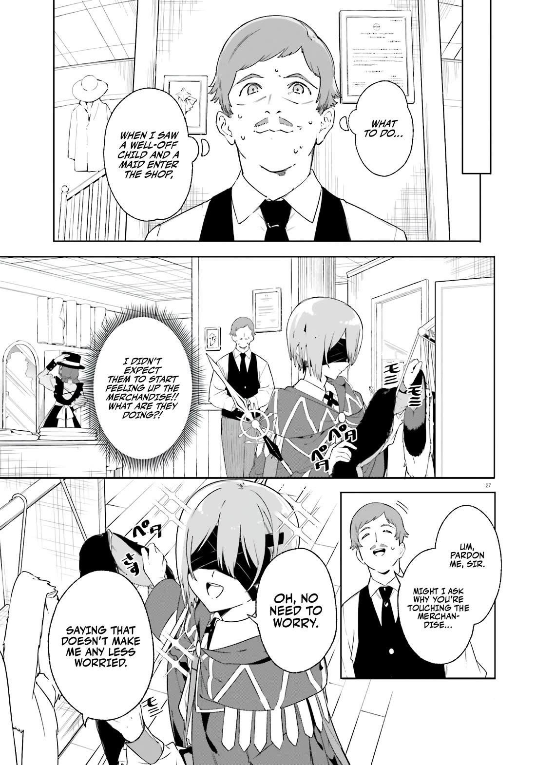 Kunon the Sorcerer Can See Through Chapter 14 - Page 27 in English
