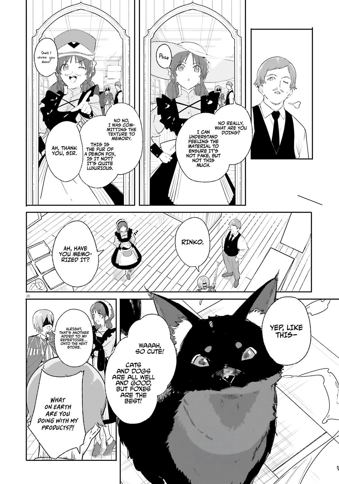 Kunon the Sorcerer Can See Through Chapter 14 - Page 28 in English