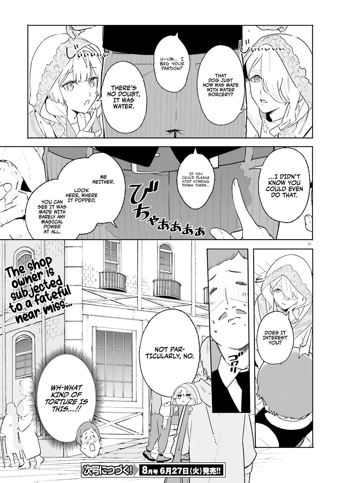 Kunon the Sorcerer Can See Through Chapter 14 - Page 33 in English