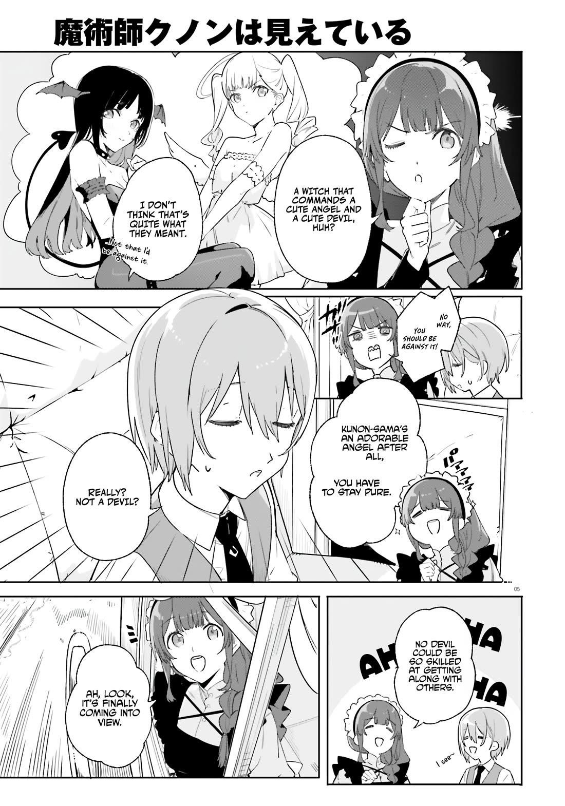 Kunon the Sorcerer Can See Through Chapter 14 - Page 5 in English