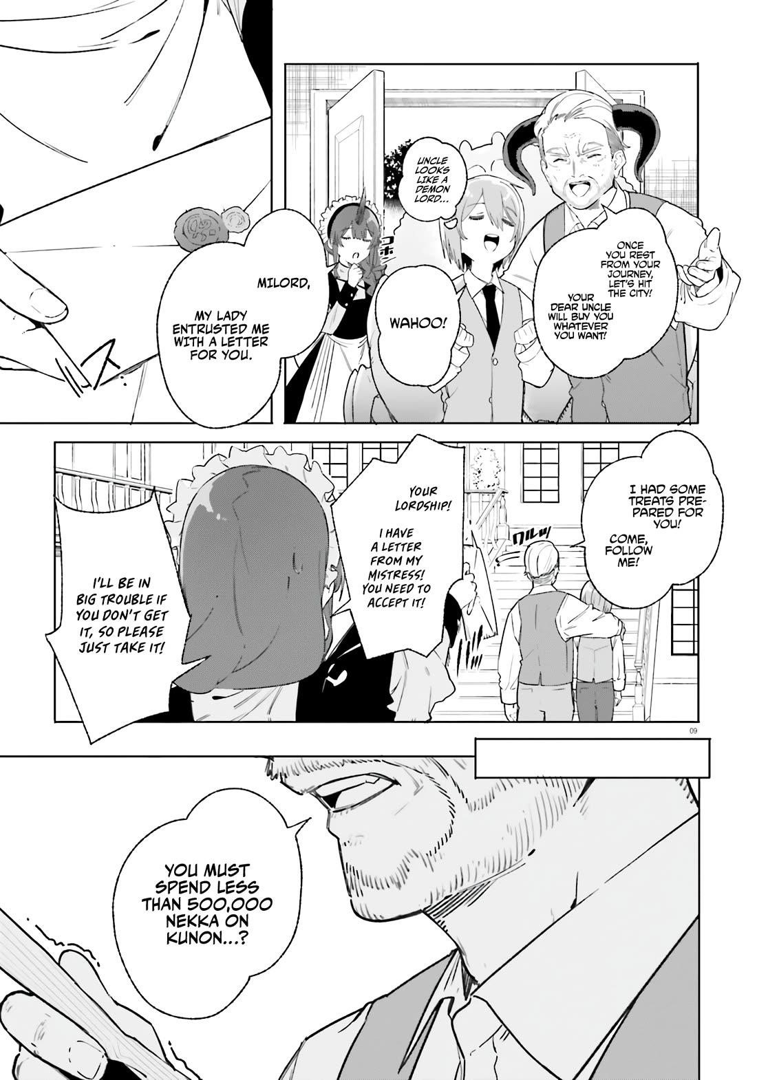 Kunon the Sorcerer Can See Through Chapter 14 - Page 9 in English
