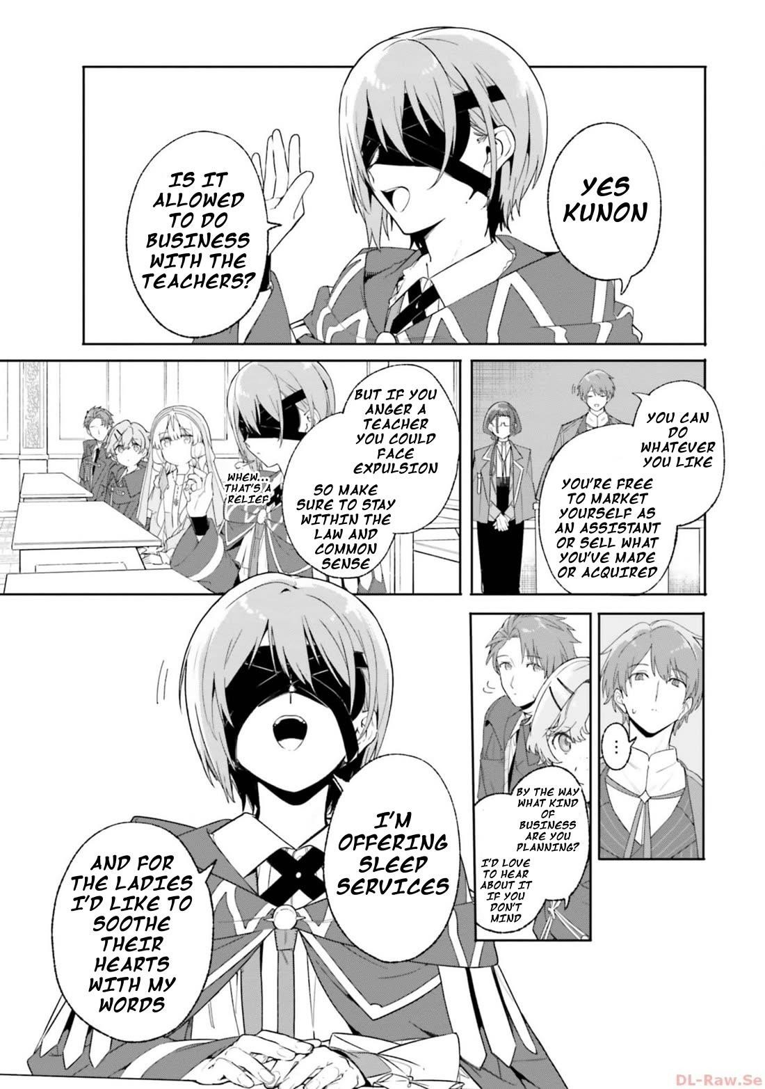 Kunon the Sorcerer Can See Through Chapter 18 - Page 21 in English