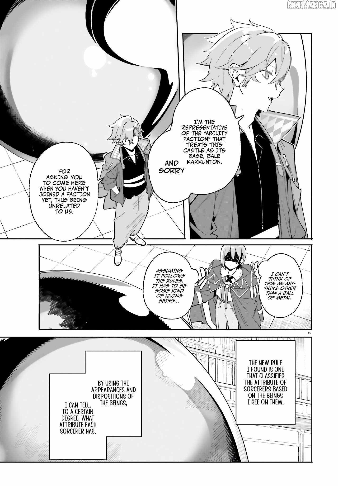 Kunon the Sorcerer Can See Through Chapter 23 - Page 16 in English
