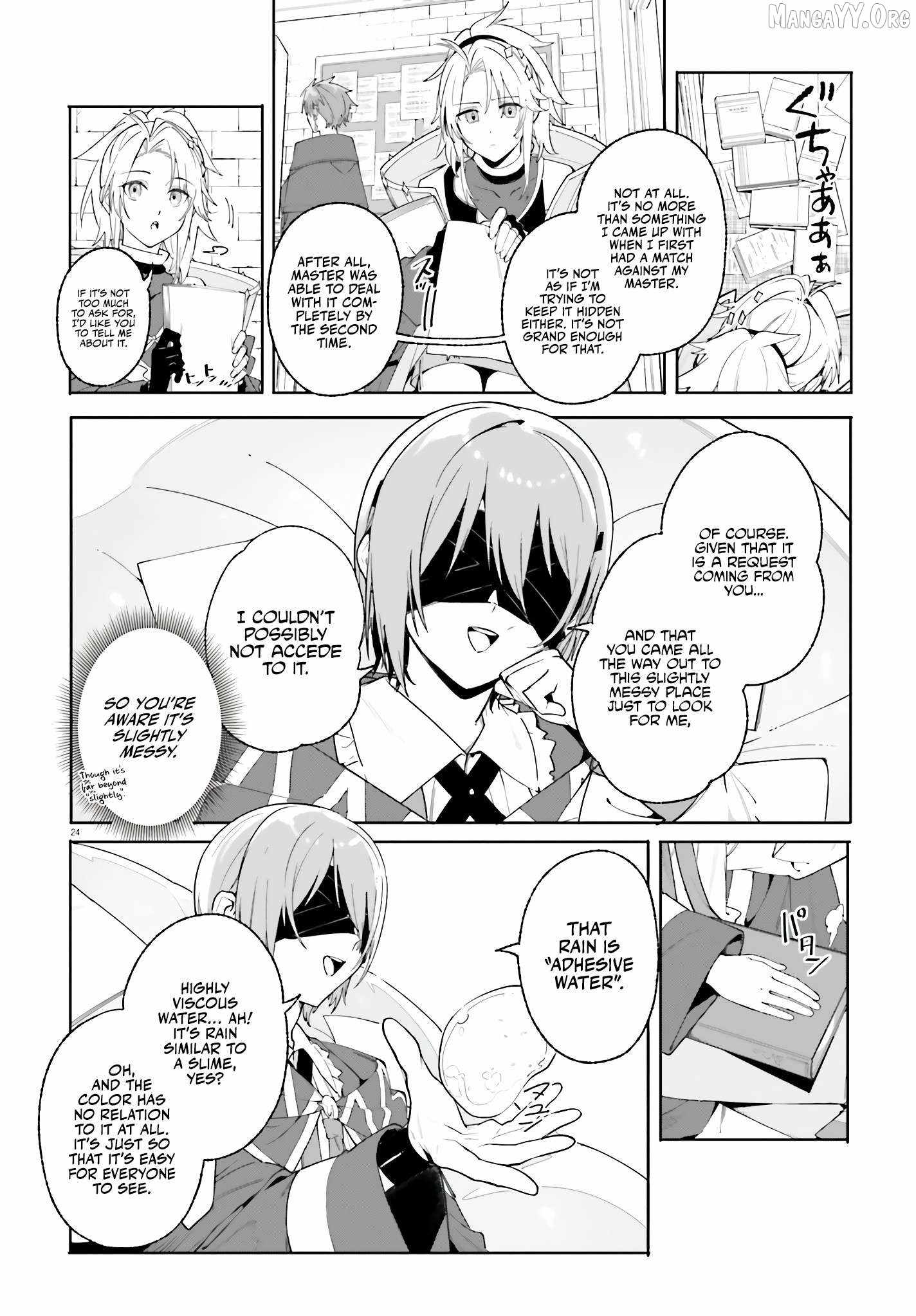Kunon the Sorcerer Can See Through Chapter 24 - Page 25 in English