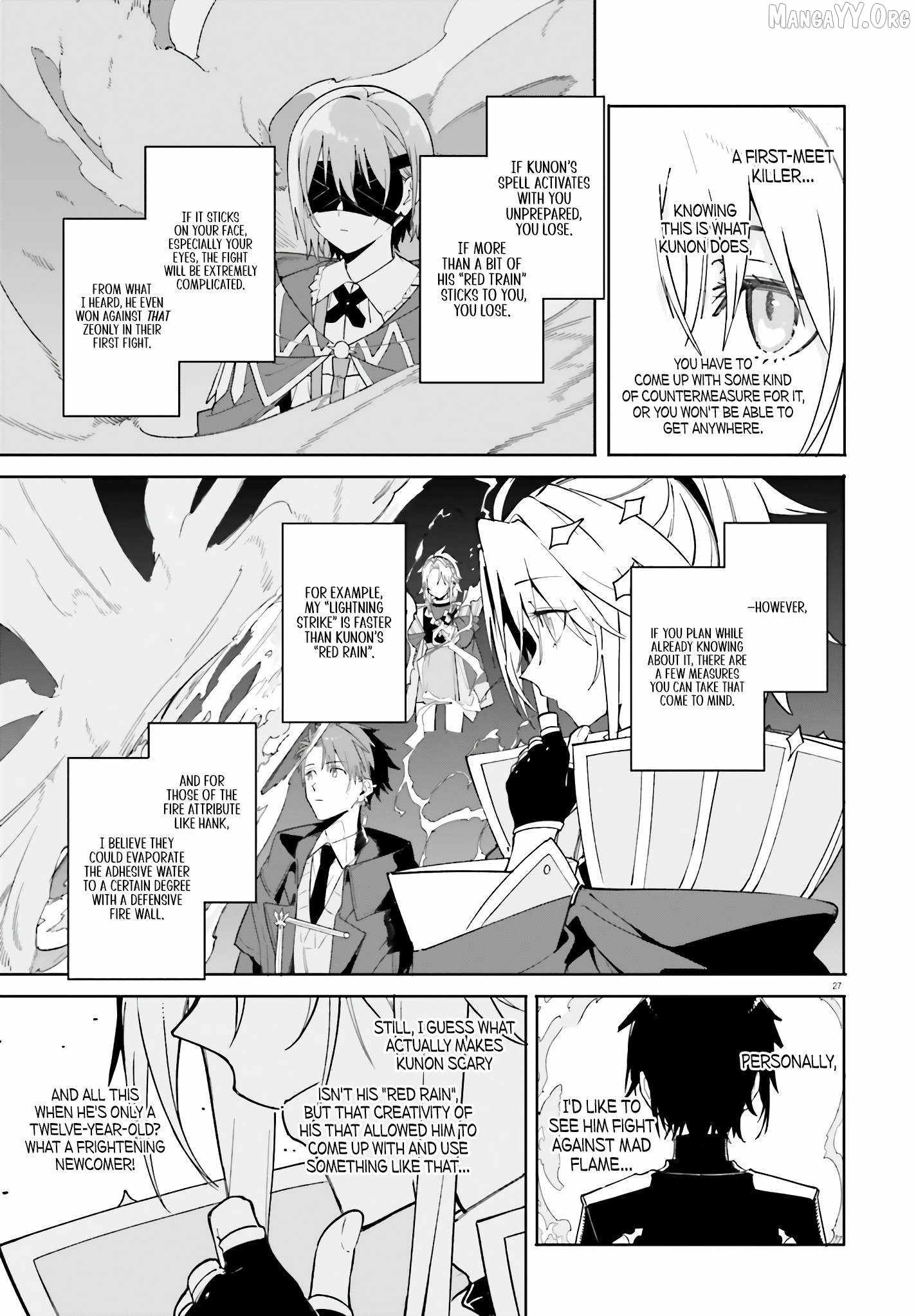 Kunon the Sorcerer Can See Through Chapter 24 - Page 28 in English