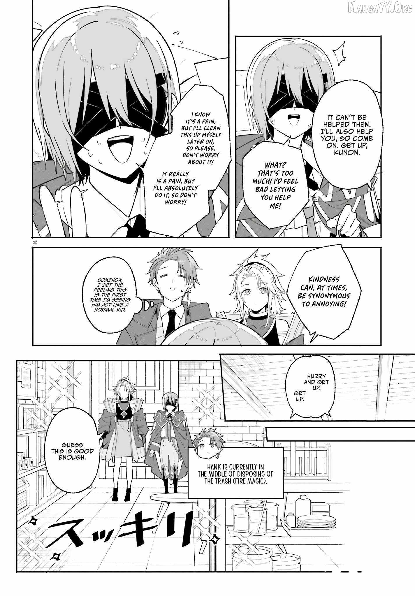 Kunon the Sorcerer Can See Through Chapter 24 - Page 31 in English