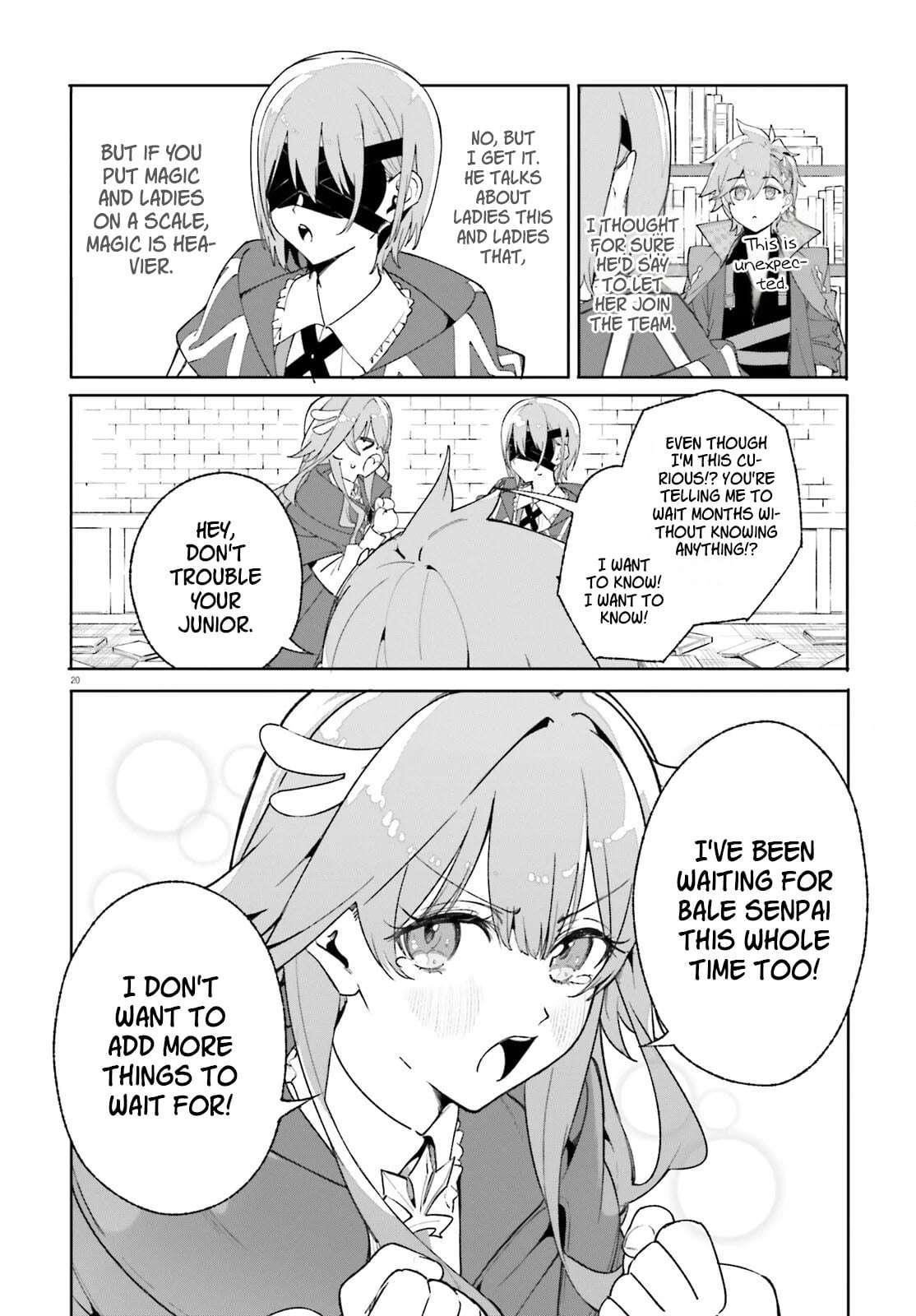 Kunon the Sorcerer Can See Through Chapter 26 - Page 21 in English