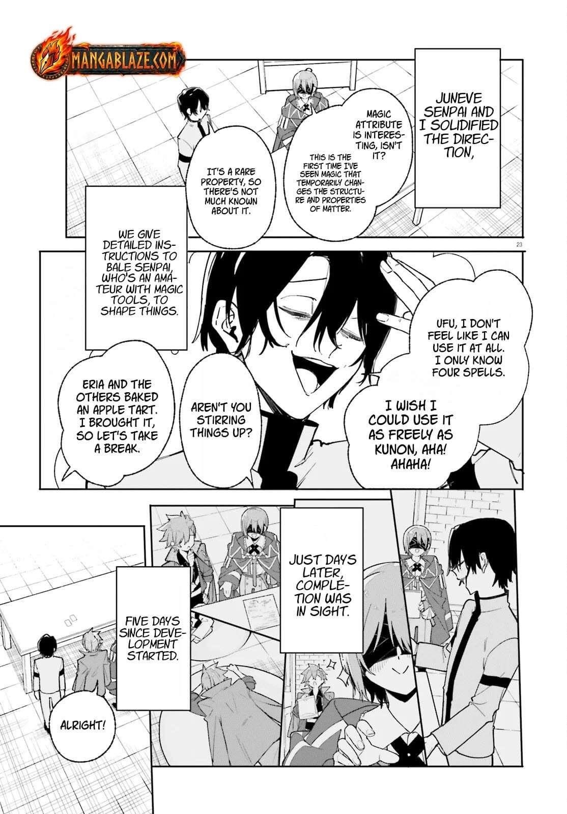 Kunon the Sorcerer Can See Through Chapter 26 - Page 24 in English