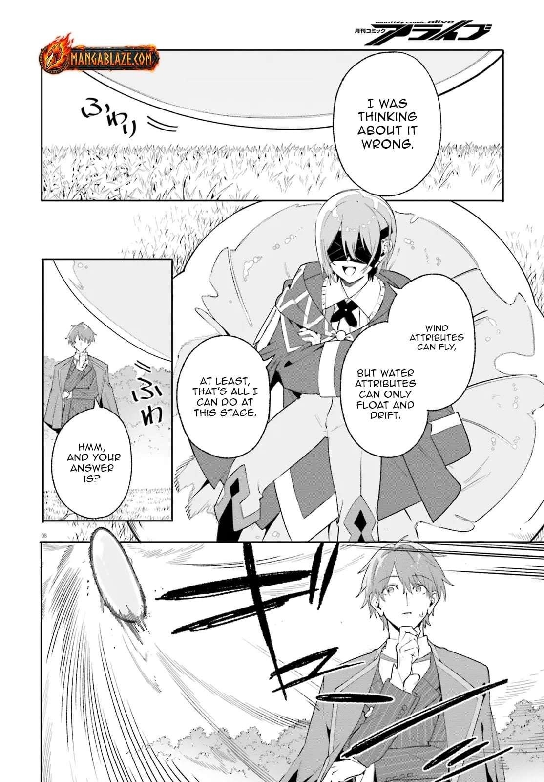 Kunon the Sorcerer Can See Through Chapter 27.1 - Page 8 in English