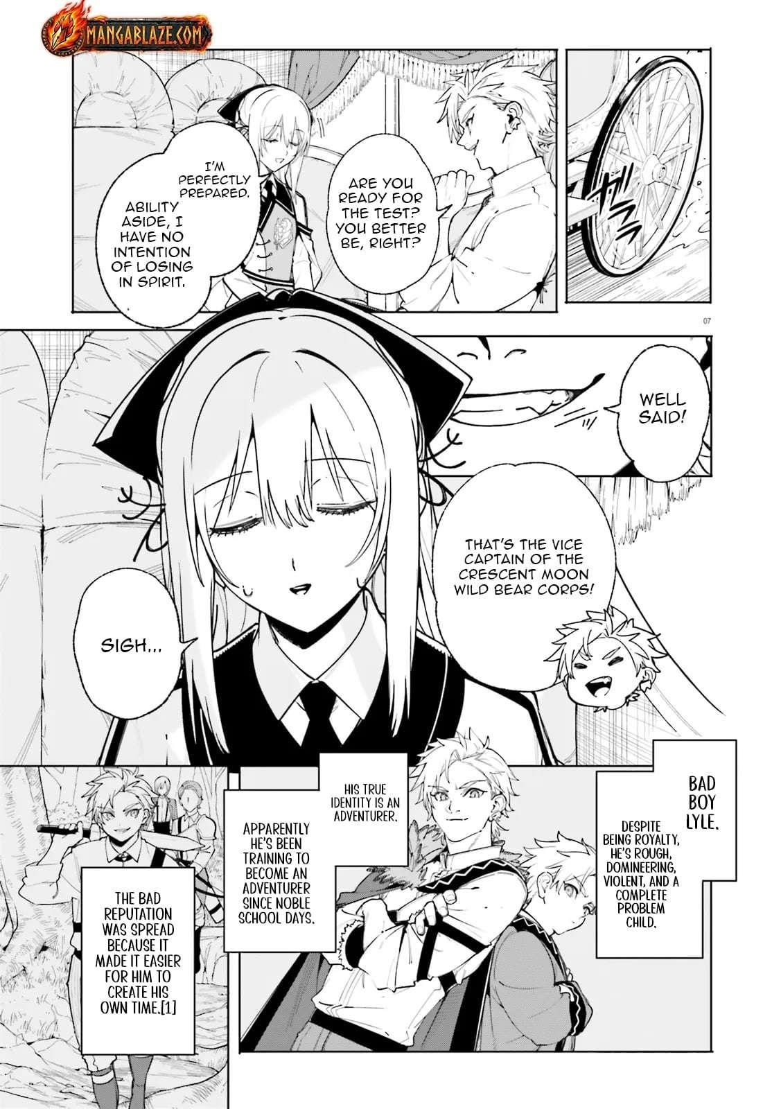 Kunon the Sorcerer Can See Through Chapter 28.1 - Page 7 in English