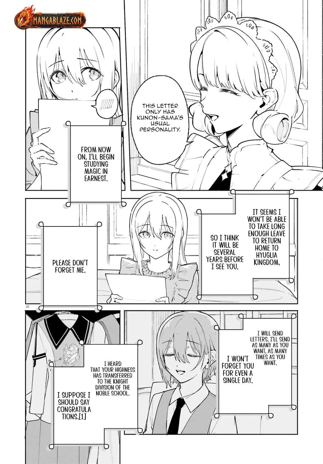 Kunon the Sorcerer Can See Through Chapter 28.2 - Page 11 in English