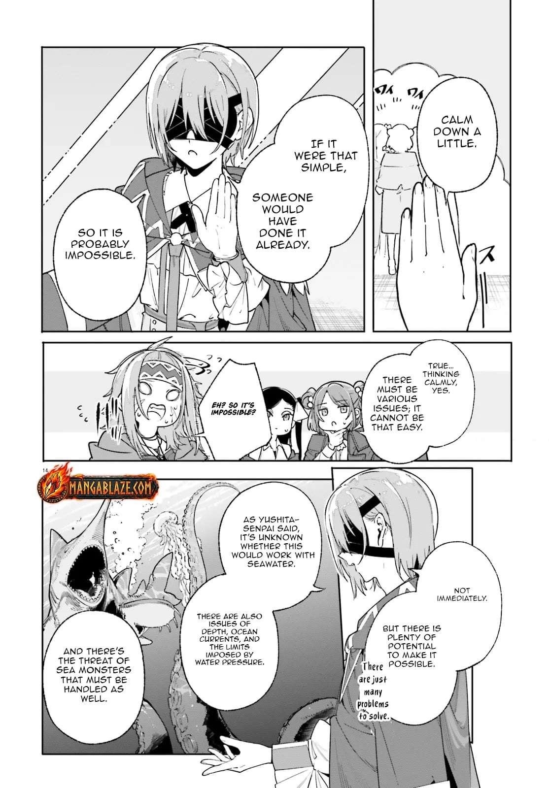 Kunon the Sorcerer Can See Through Chapter 29.1 - Page 14 in English
