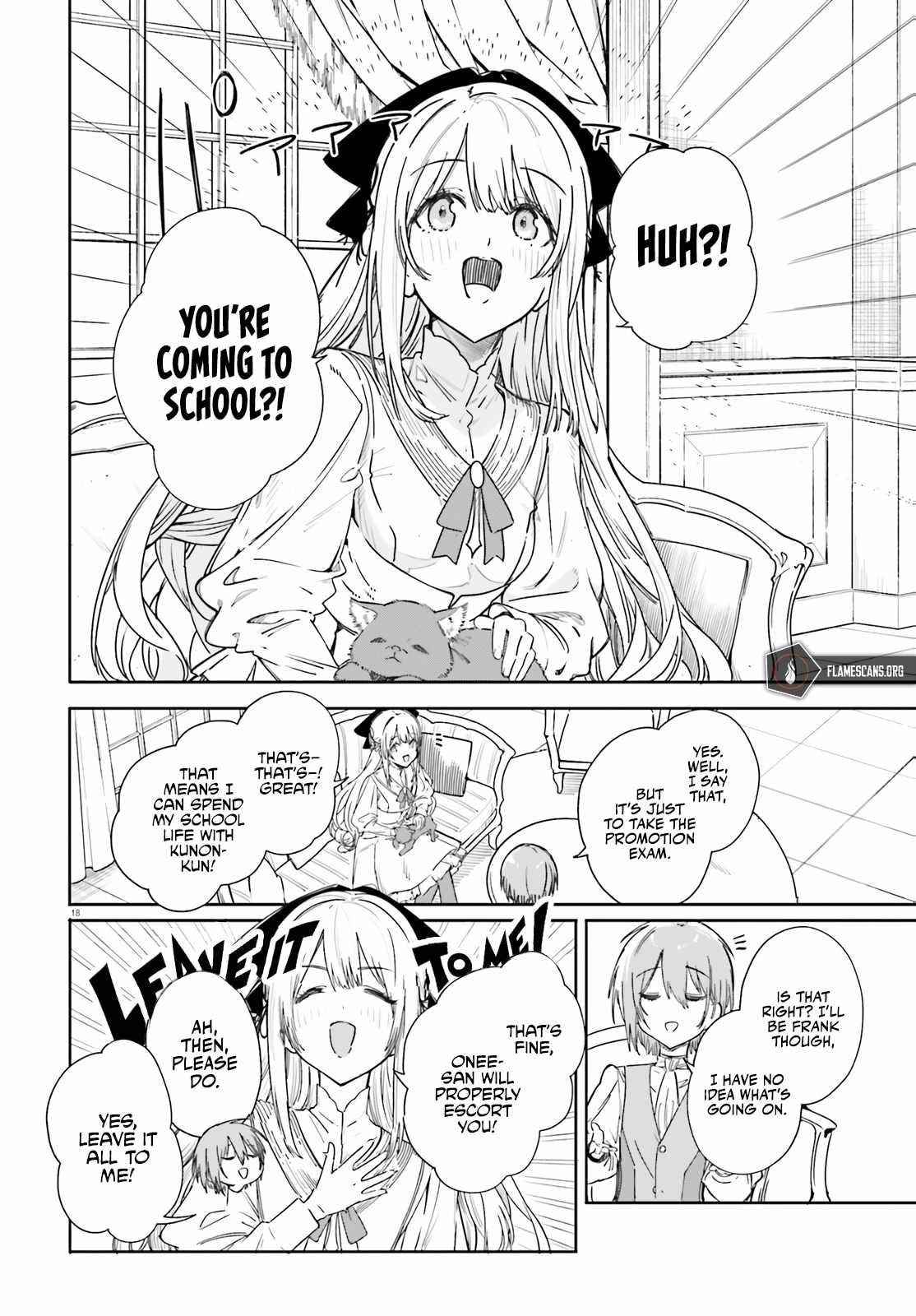 Kunon the Sorcerer Can See Through Chapter 3 - Page 18 in English