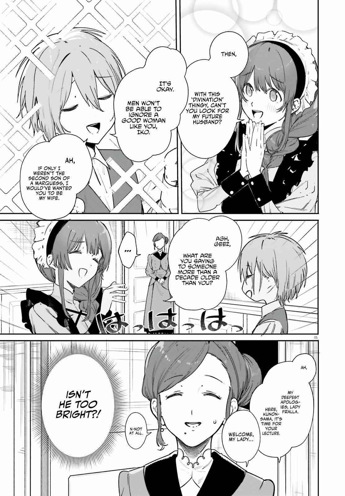 Kunon the Sorcerer Can See Through Chapter 3 - Page 5 in English
