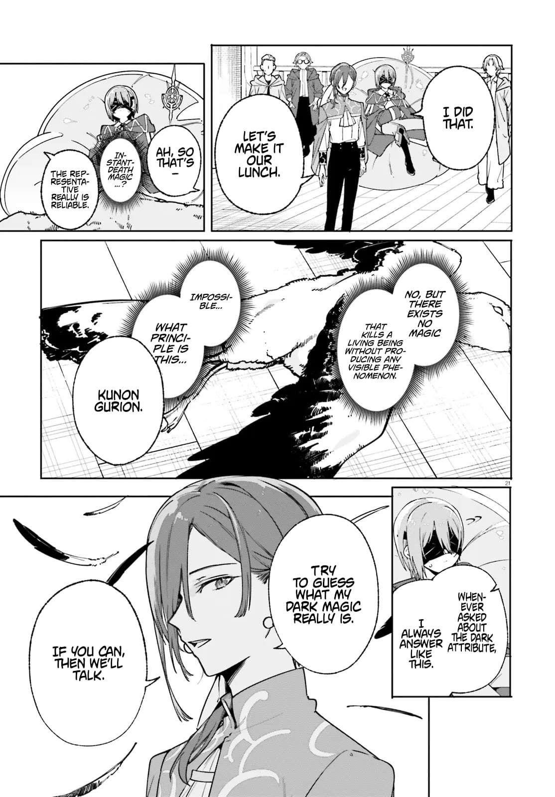 Kunon the Sorcerer Can See Through Chapter 30.1 - Page 9 in English