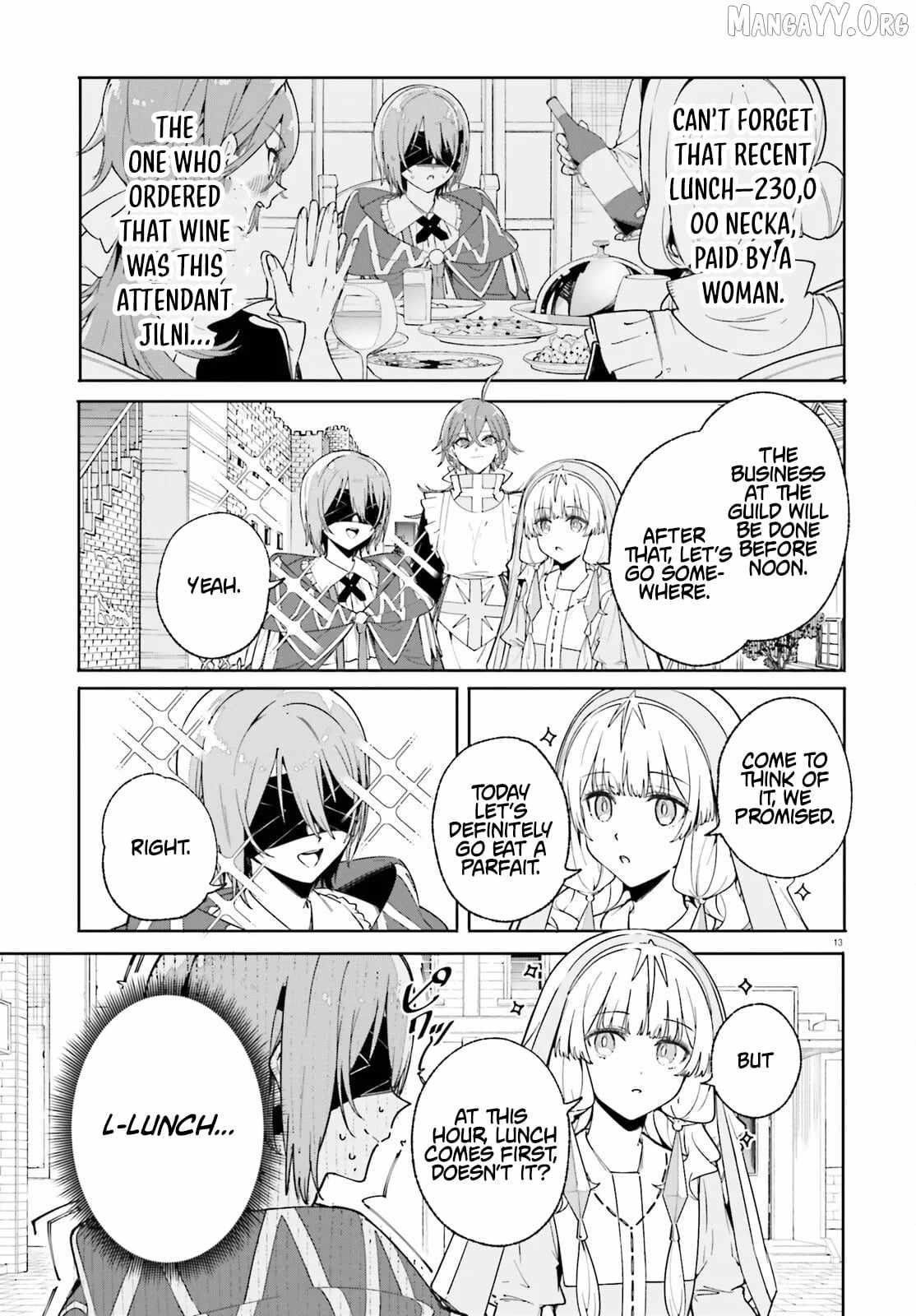 Kunon the Sorcerer Can See Through Chapter 32.1 - Page 12 in English