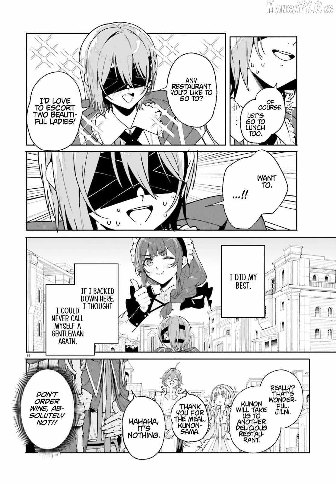 Kunon the Sorcerer Can See Through Chapter 32.1 - Page 13 in English