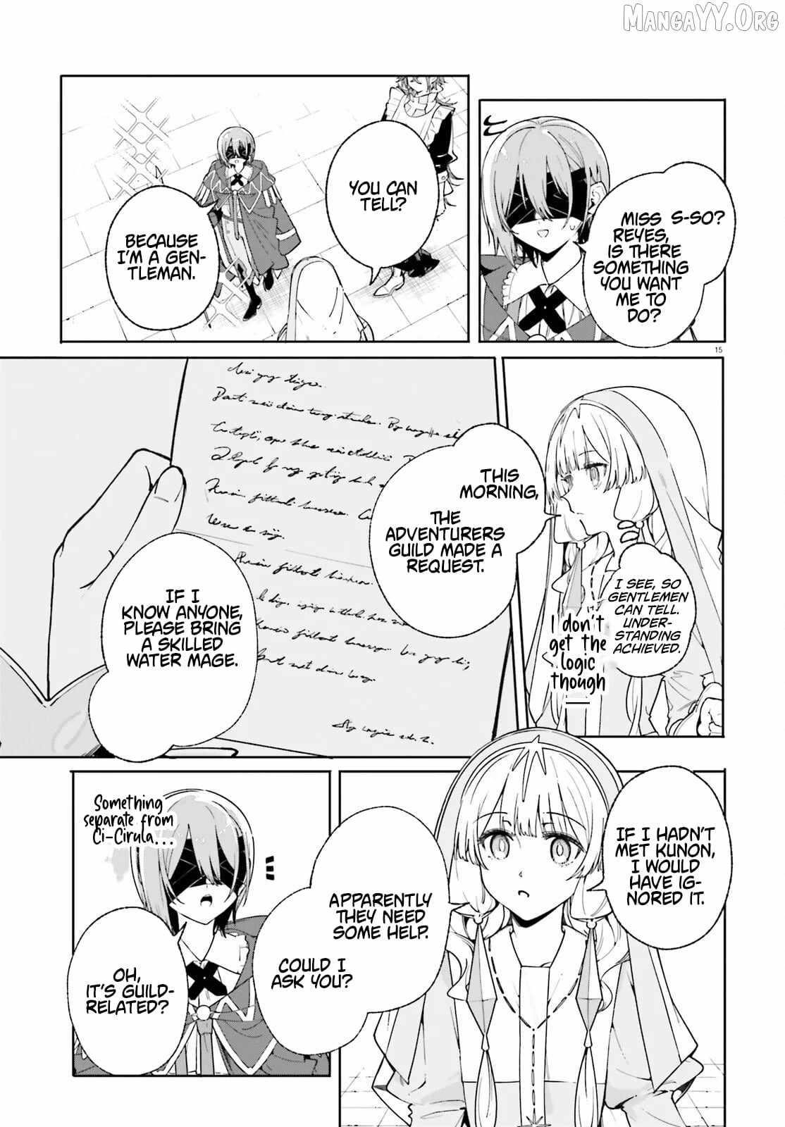 Kunon the Sorcerer Can See Through Chapter 32.1 - Page 14 in English