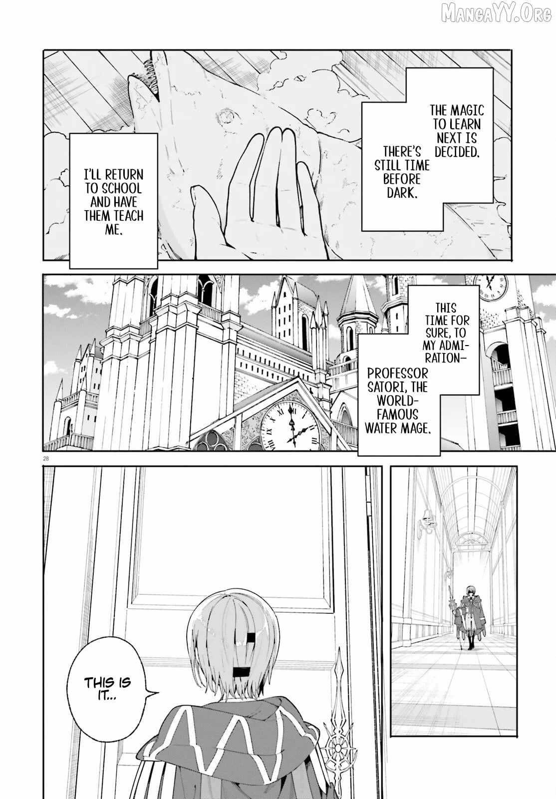 Kunon the Sorcerer Can See Through Chapter 32.2 - Page 12 in English