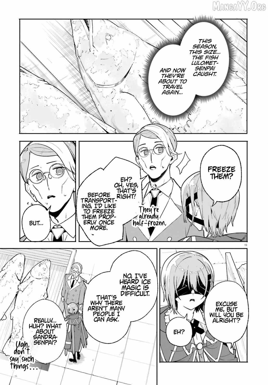 Kunon the Sorcerer Can See Through Chapter 32.2 - Page 3 in English