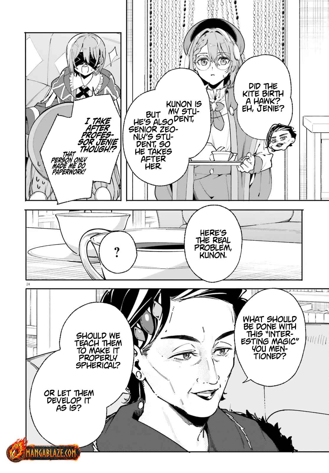 Kunon the Sorcerer Can See Through Chapter 33.2 - Page 6 in English
