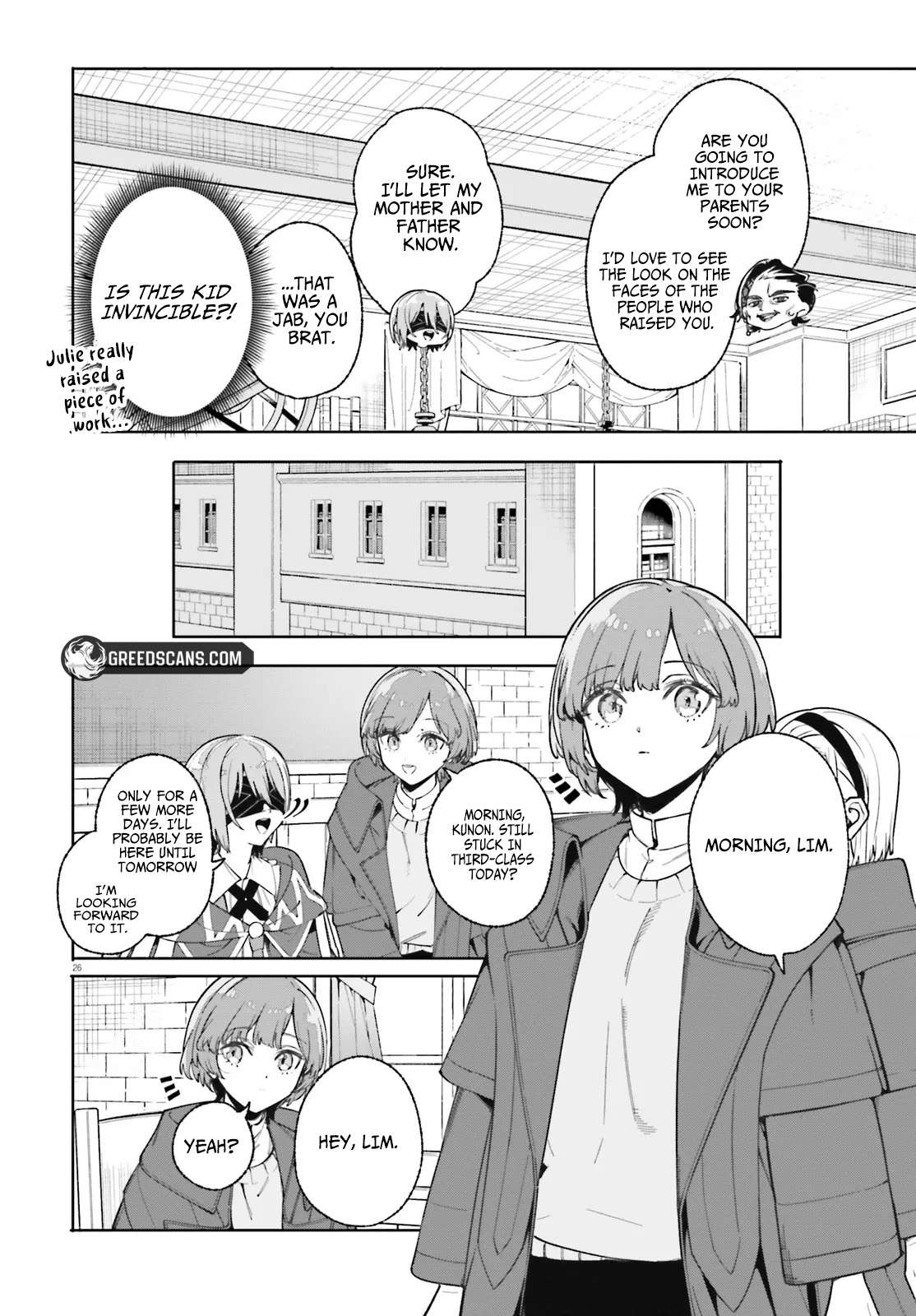 Kunon the Sorcerer Can See Through Chapter 34.2 - Page 7 in English