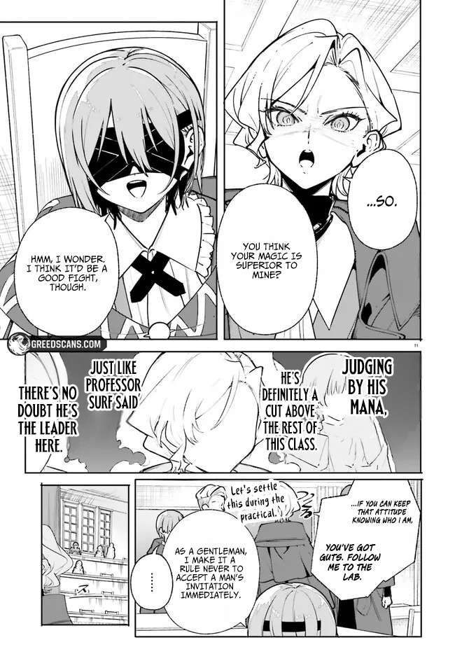 Kunon the Sorcerer Can See Through Chapter 35.1 - Page 8 in English