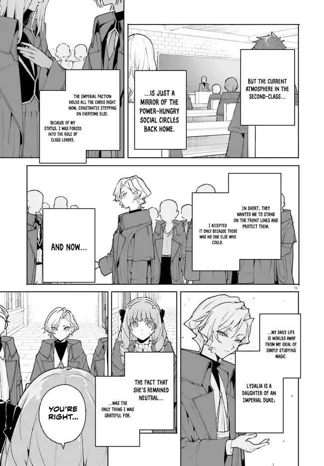 Kunon the Sorcerer Can See Through Chapter 37.2 - Page 6 in English