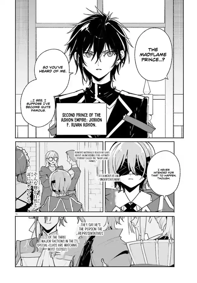 Kunon the Sorcerer Can See Through Chapter 38.1 - Page 10 in English