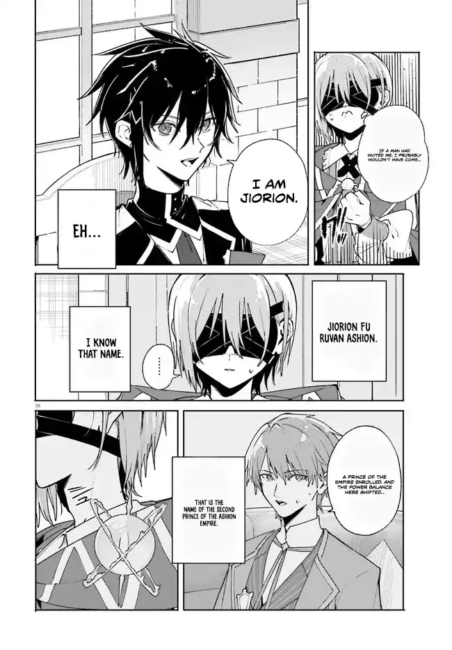 Kunon the Sorcerer Can See Through Chapter 38.1 - Page 8 in English