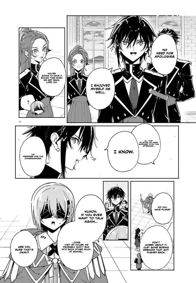 Kunon the Sorcerer Can See Through Chapter 38.2 - Page 8 in English