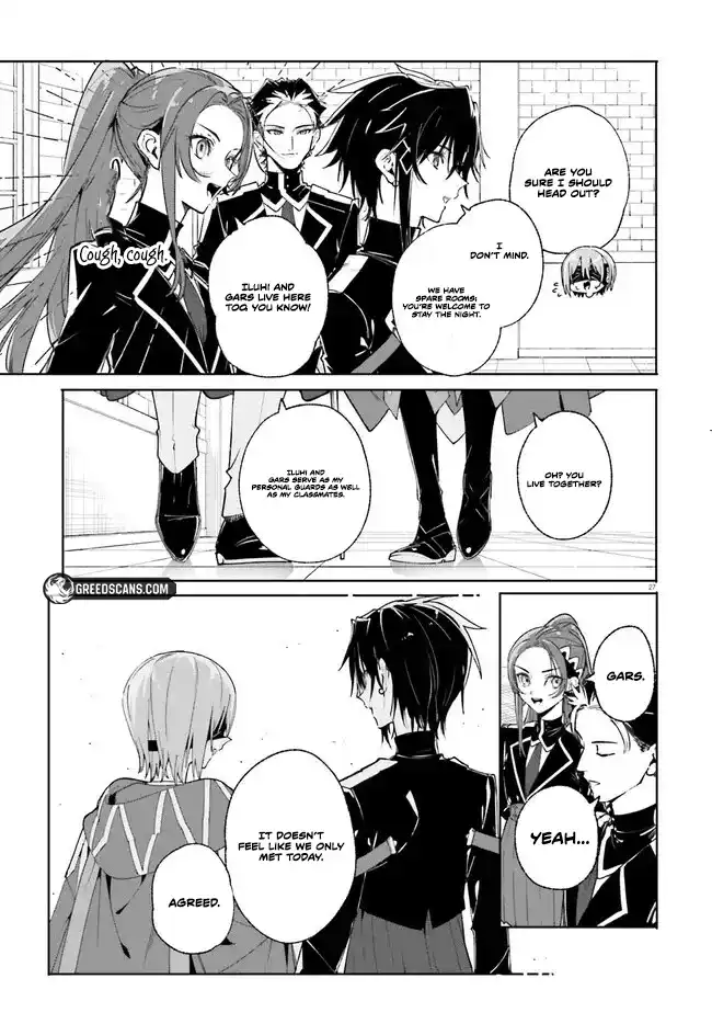 Kunon the Sorcerer Can See Through Chapter 38.2 - Page 9 in English