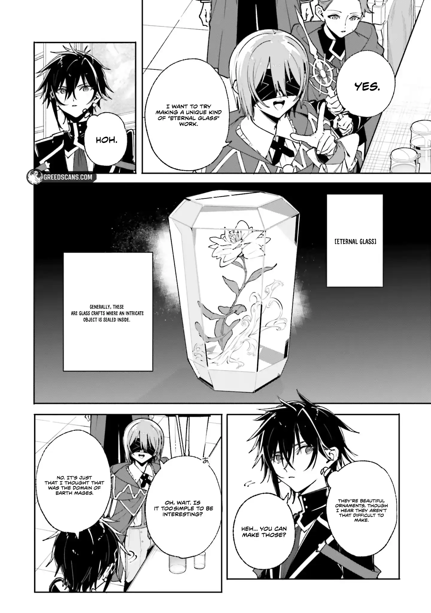 Kunon the Sorcerer Can See Through Chapter 39.1 - Page 12 in English