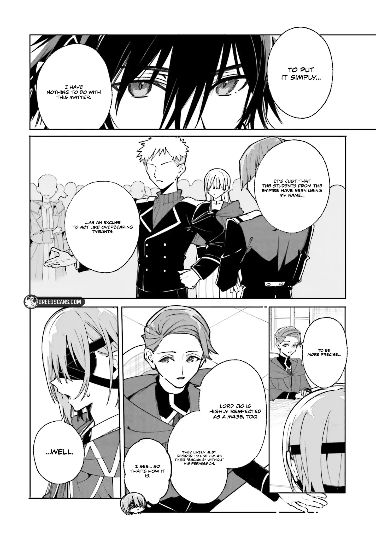 Kunon the Sorcerer Can See Through Chapter 39.2 - Page 10 in English