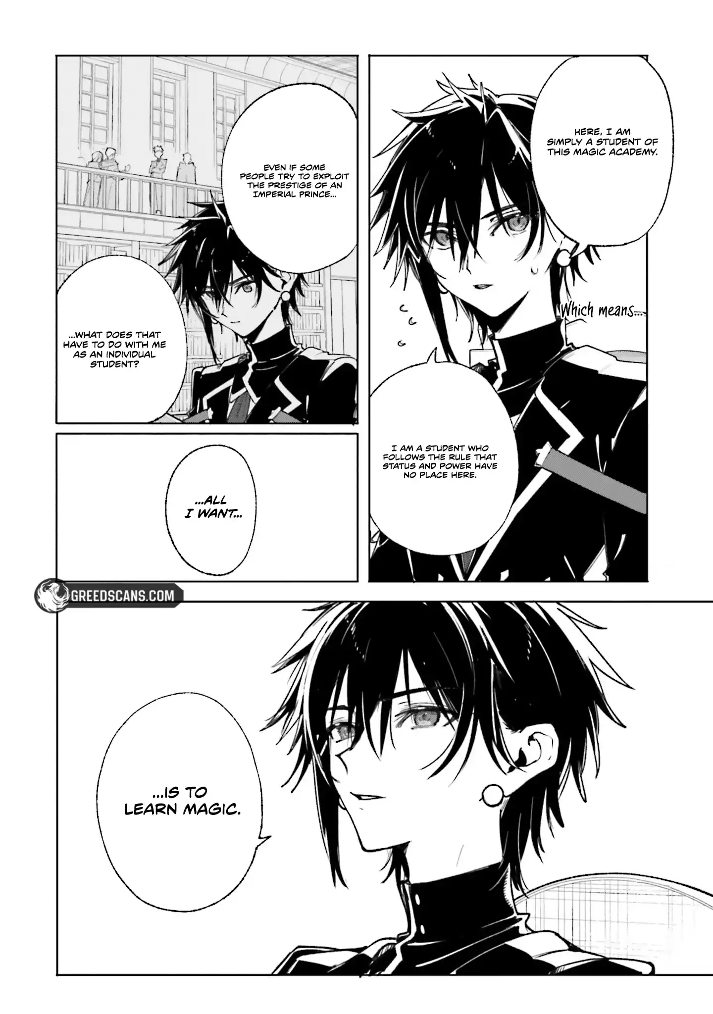 Kunon the Sorcerer Can See Through Chapter 39.2 - Page 12 in English
