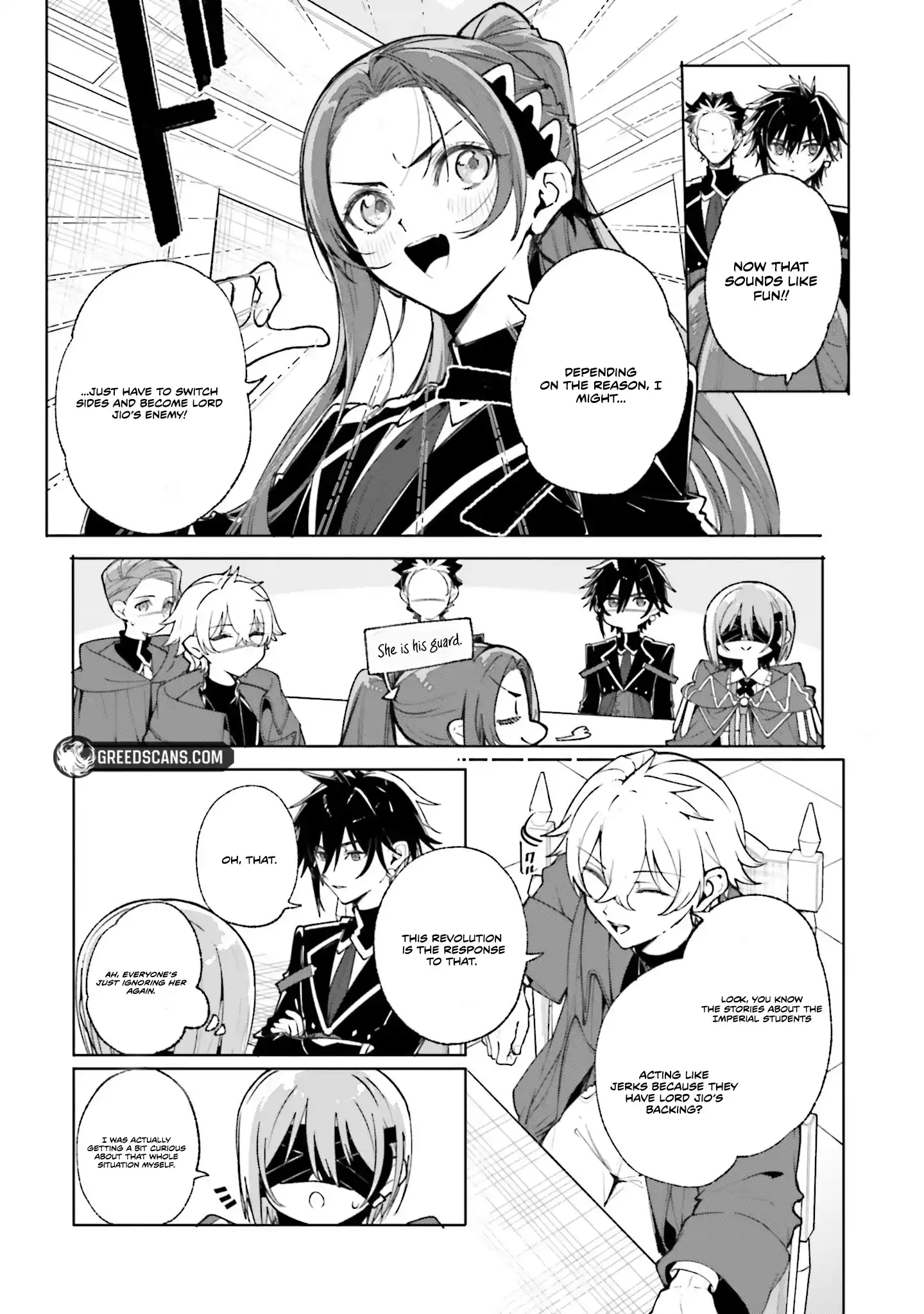 Kunon the Sorcerer Can See Through Chapter 39.2 - Page 8 in English