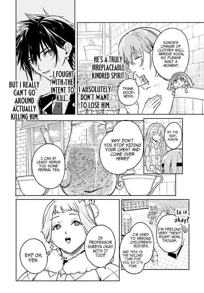 Kunon the Sorcerer Can See Through Chapter 43.1 - Page 10 in English
