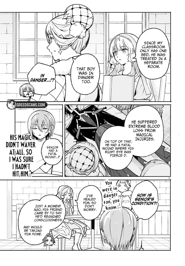 Kunon the Sorcerer Can See Through Chapter 43.1 - Page 9 in English