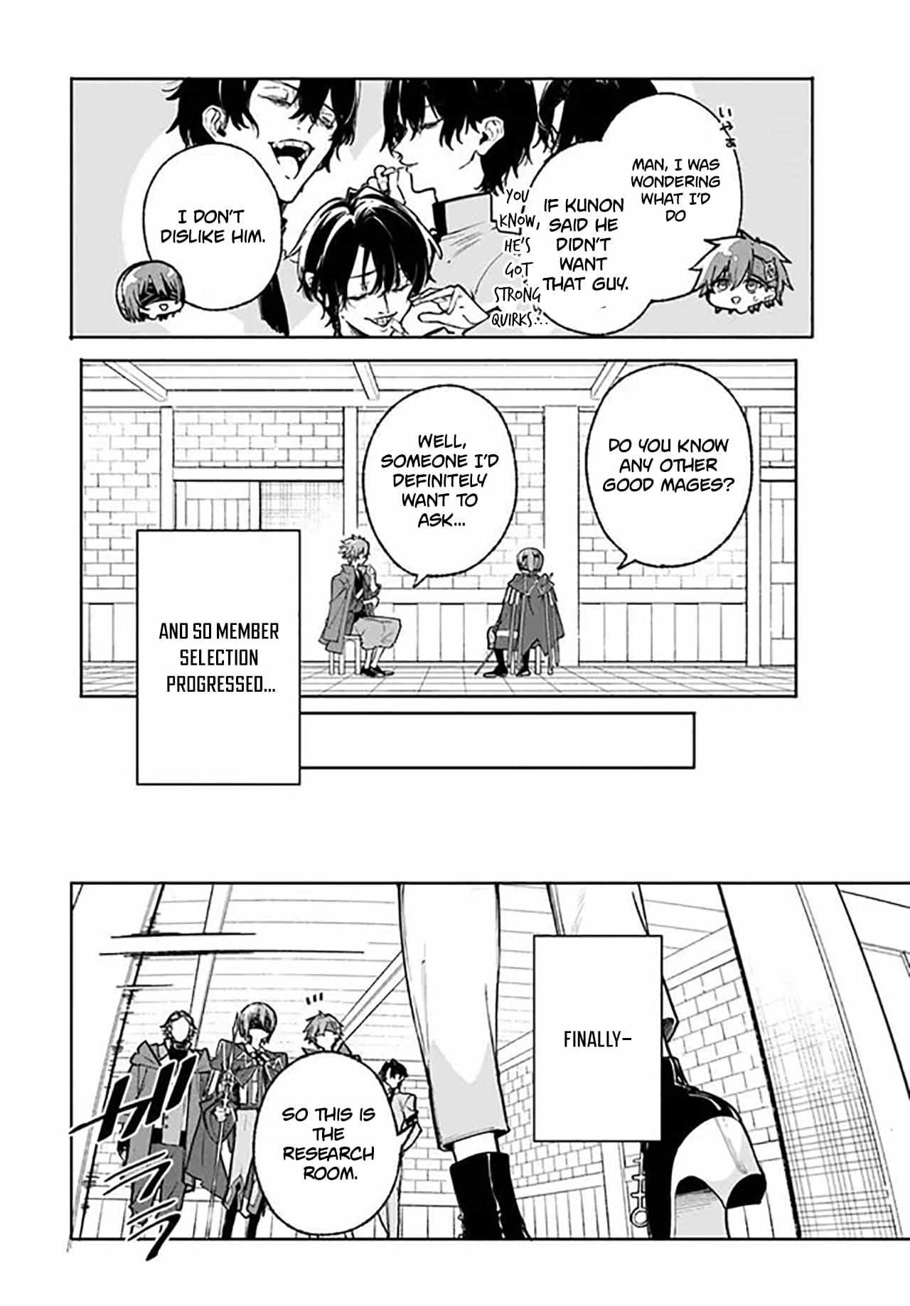 Kunon the Sorcerer Can See Through Chapter 44.2 - Page 12 in English