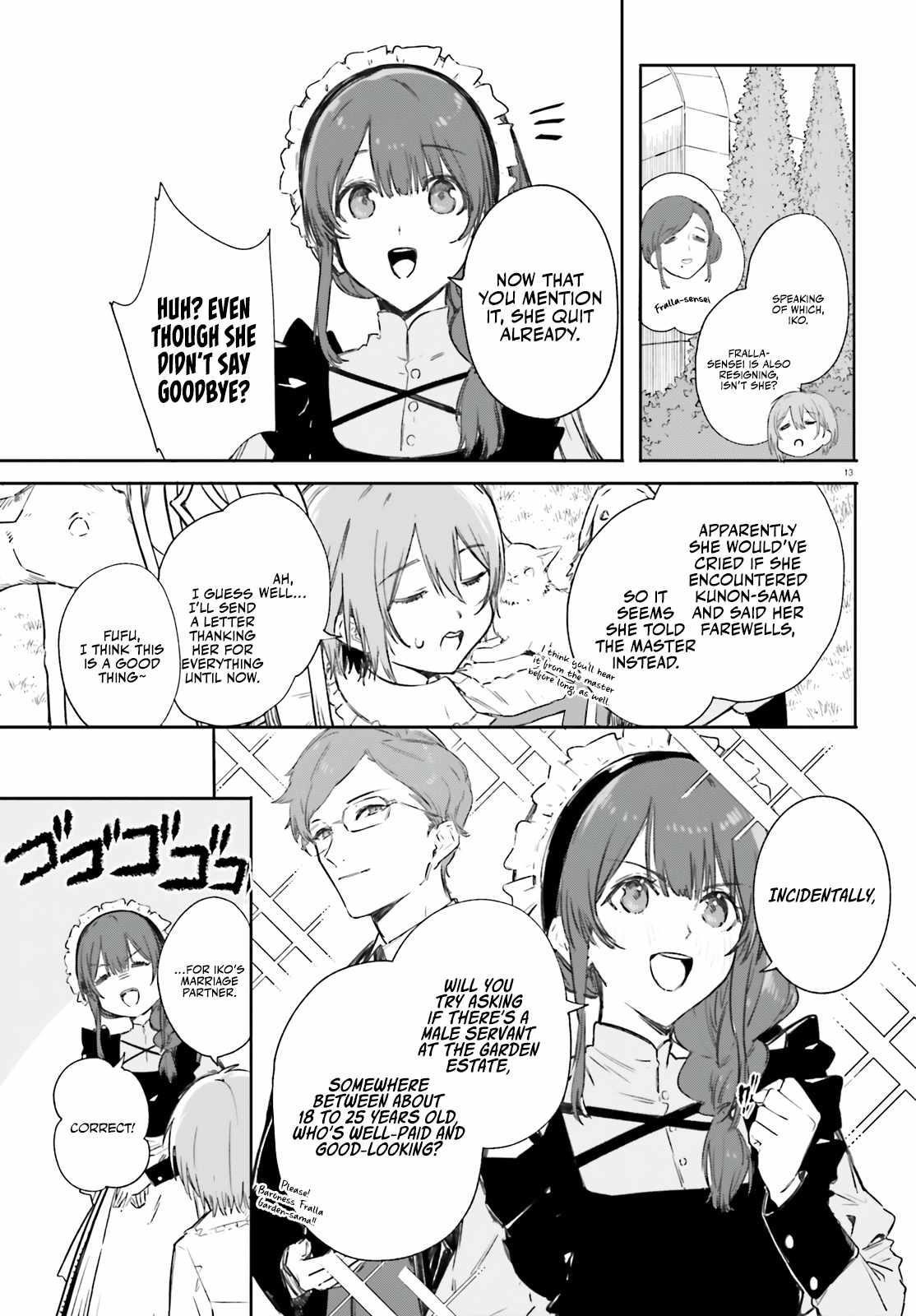 Kunon the Sorcerer Can See Through Chapter 6 - Page 13 in English