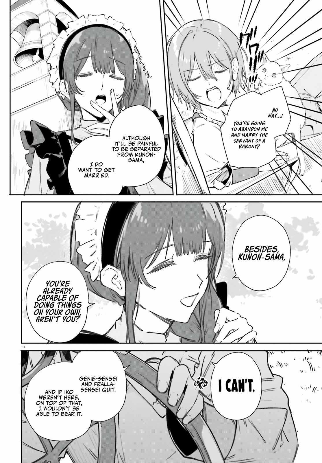 Kunon the Sorcerer Can See Through Chapter 6 - Page 14 in English