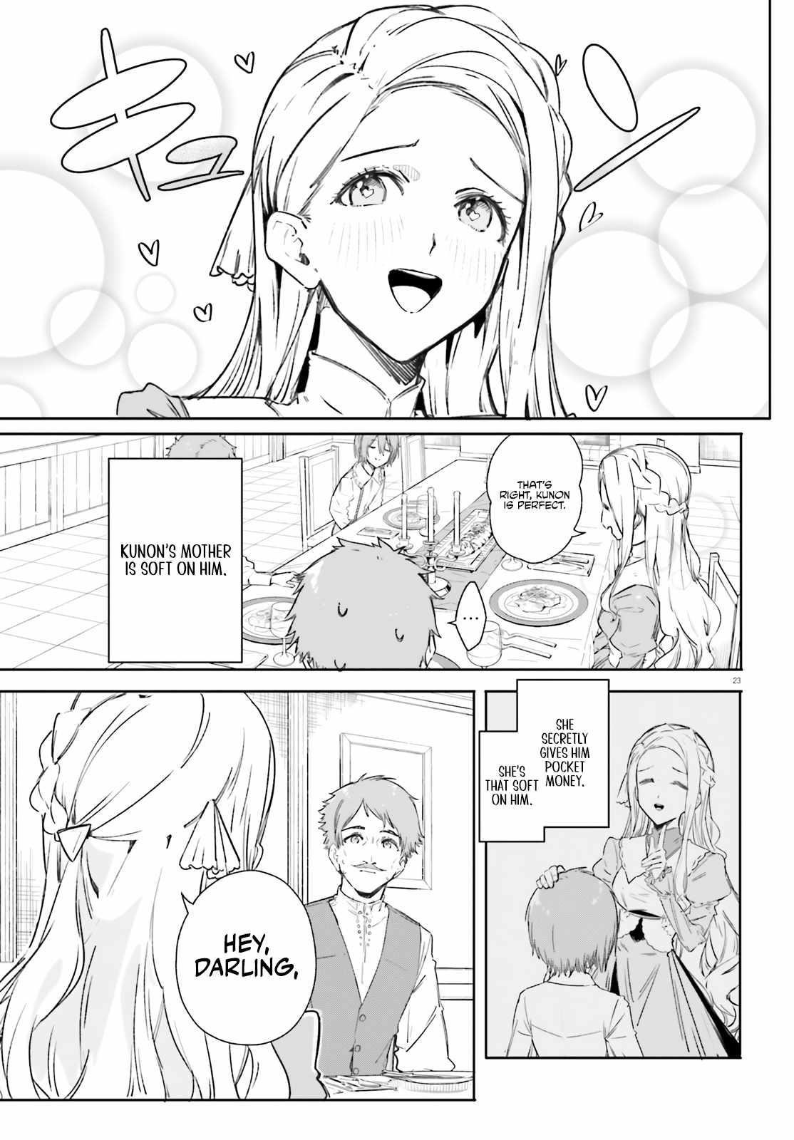 Kunon the Sorcerer Can See Through Chapter 6 - Page 23 in English