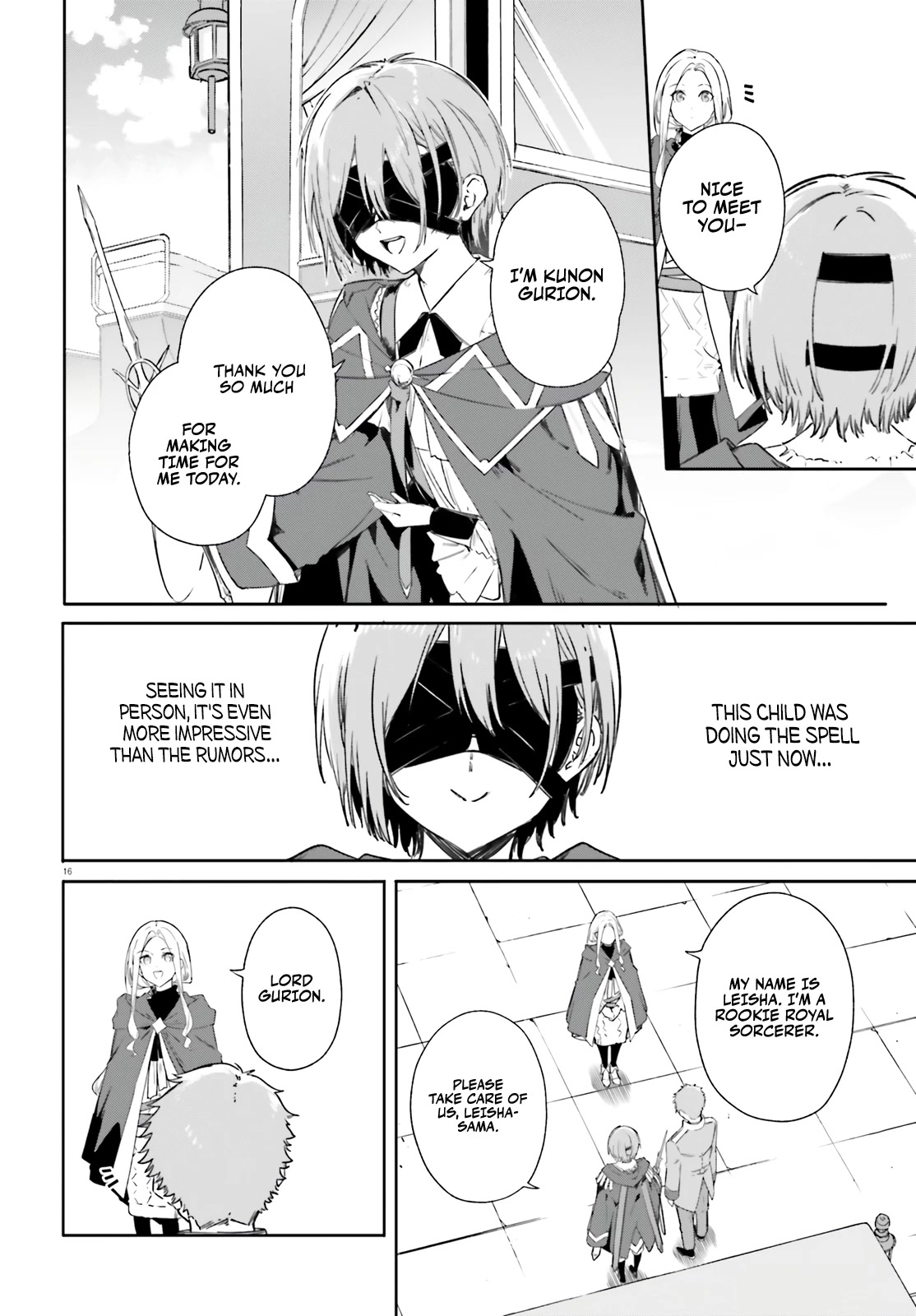 Kunon the Sorcerer Can See Through Chapter 7 - Page 16 in English