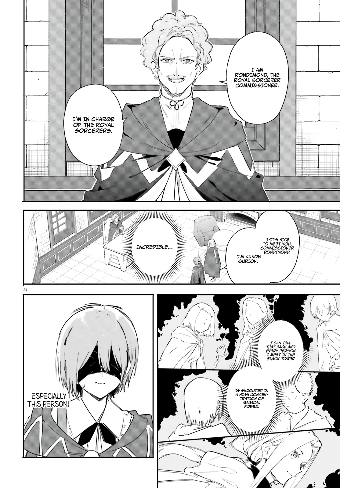 Kunon the Sorcerer Can See Through Chapter 7 - Page 24 in English