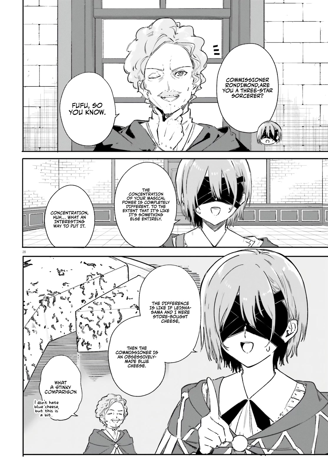 Kunon the Sorcerer Can See Through Chapter 7 - Page 28 in English