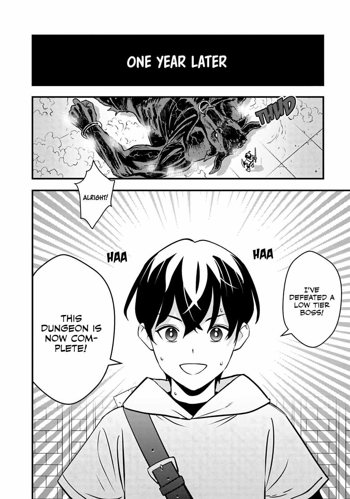 The hero returns from another world, becomes an influencer, and earns money in the real world, where dungeons have appeared! Chapter 1 - Page 12 in English